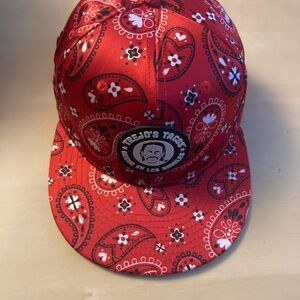Red Paisley Hat